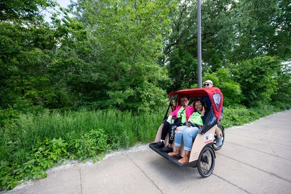 Cycling Without Age is back with free trishaw rides