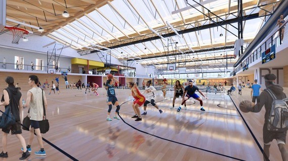 Construction at North Commons Park